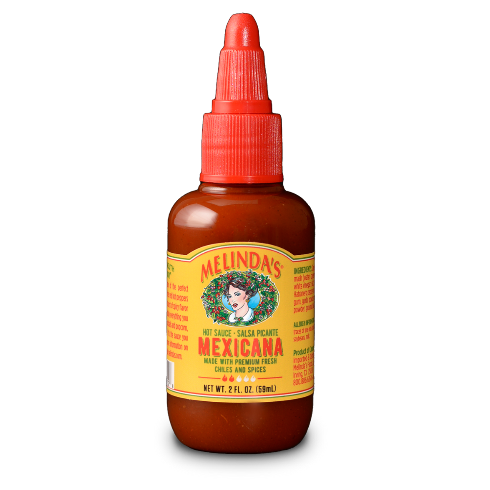 Melinda's Mexicana Hot Sauce 2 oz MiniSqueeze Melinda's Foods